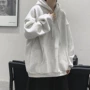 连帽秋冬男女宽松帽衫