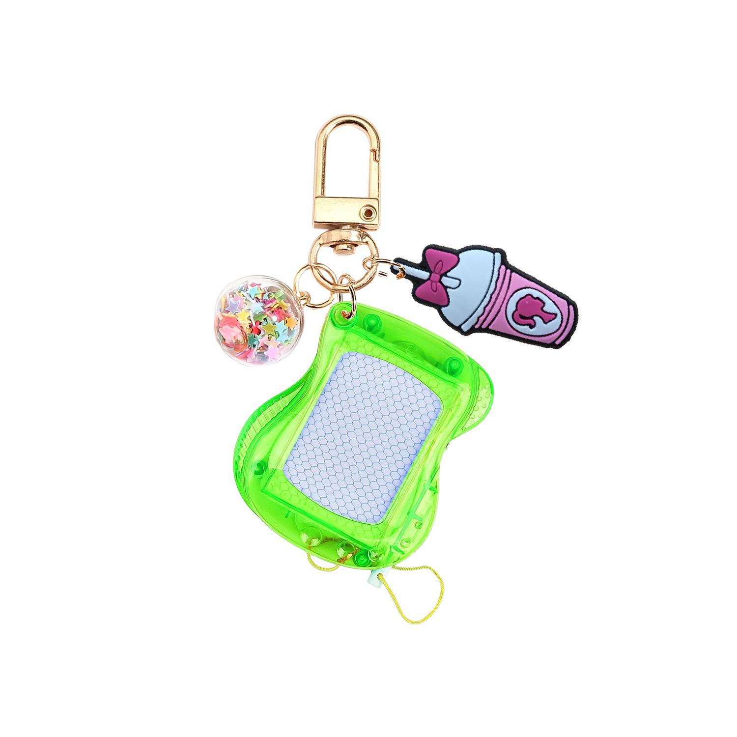 Keychain transfronterizo tablero de escritura magnético Xiyin creativo accesorios de dibujos animados tablero de dibujo tablero de escritura infantil puzzle infantil