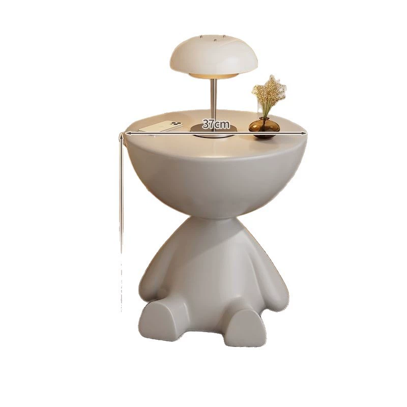 1 Cream Wind Creative Move Camellia Shop Room Sofa Sofa Small House -type house bedroom bedside small table