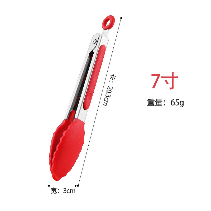 フードクリップシリコン高温耐性クリップ食品グレードバーベキュークリップパンクリップ 430 ステンレス鋼フードクリップ FCM|undefined