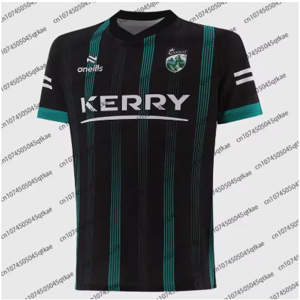 Black Kerry Gaa Training Summer Unisex Loose-Fitting Sports Surfing Breathable Quick-Dry Soccer Shirt for Men Black Kerry Gaa Training Summer Unisex Loose-Fitting Sports Surfing Breathable Quick-Dry Soccer Shirt for Men