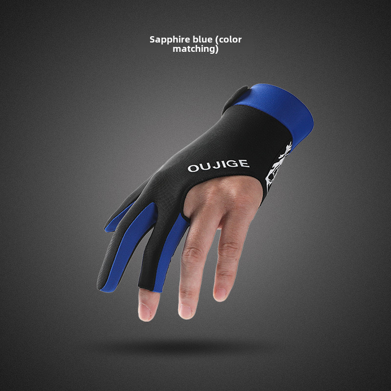Billiards Gloves Sunscreen Men's and Women's Outdoor Snooker Non-slip Casual Thin Summer Cycling Single Pack_maomaolike.com