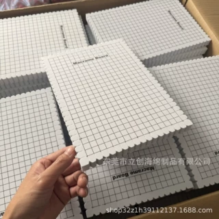 中国结编织垫板 白色高硬度手工十字绣绕线板 EVA泡沫手绳排线器