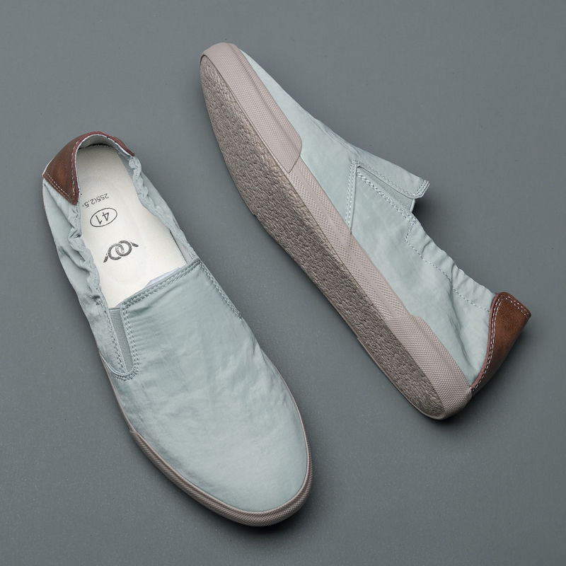 Baoda British Low-top Canvas Shoes Men's Lazy Casual Lefu Men's Shoes Soft Sole Old Beijing Single Shoes Baoda British Low-top Canvas Shoes Men's Lazy Casual Lefu Men's Shoes Soft Sole Old Beijing Single Shoes
