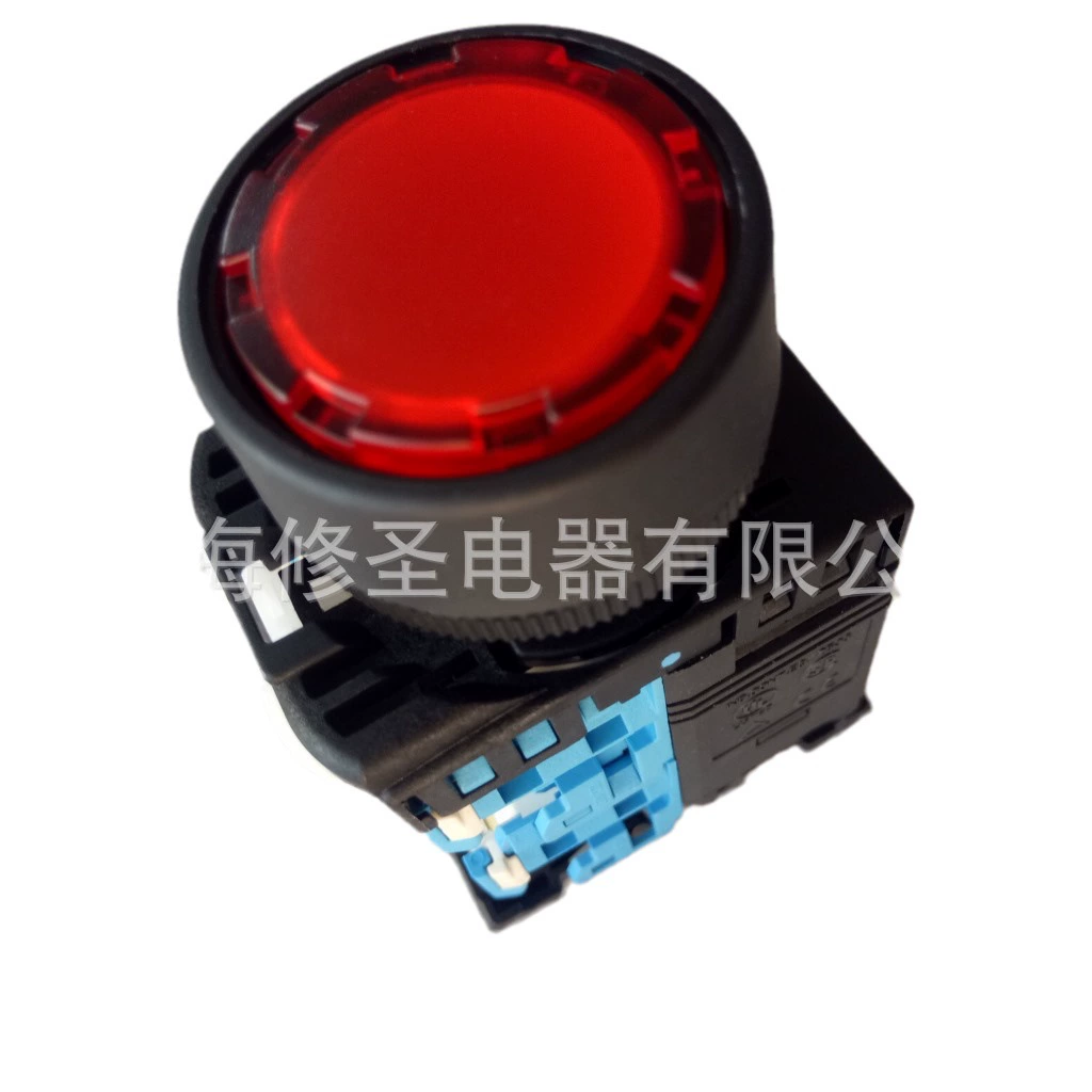 Скидка Nissan оригинальный Fuji с световой кнопкой AR22M5L самоблокирующийся переключатель с плоской головкой AR22F5L из оригинальных товаров