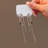 Long retro earrings with tassels, fashionable silver needle from pearl, silver 925 sample, internet celebrity, wholesale