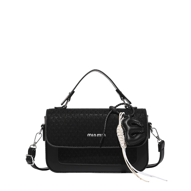 Textura al por mayor de lujo ligero bolso de mano bolso de mujer otoño 2025 nuevo estilo extranjero empalme bolso de hombro bolso de viaje