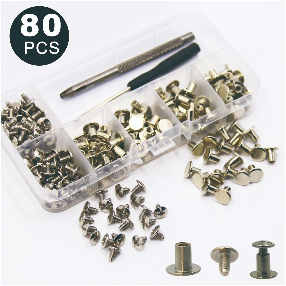 厂家批发文具钉创意账本钉皮带铜螺丝全铜相册扣圆形平头钉紧固件