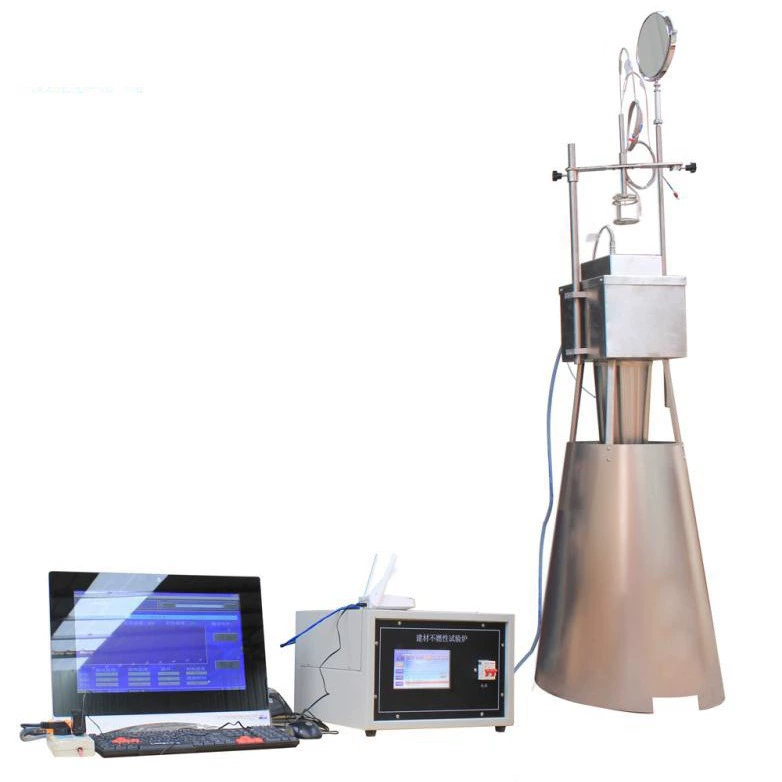 Компьютерный сенсорный экран производителя с двойным управлением, негорючая испытательная Печь JCB-2 строительные материалы, негорючая испытательная Печь