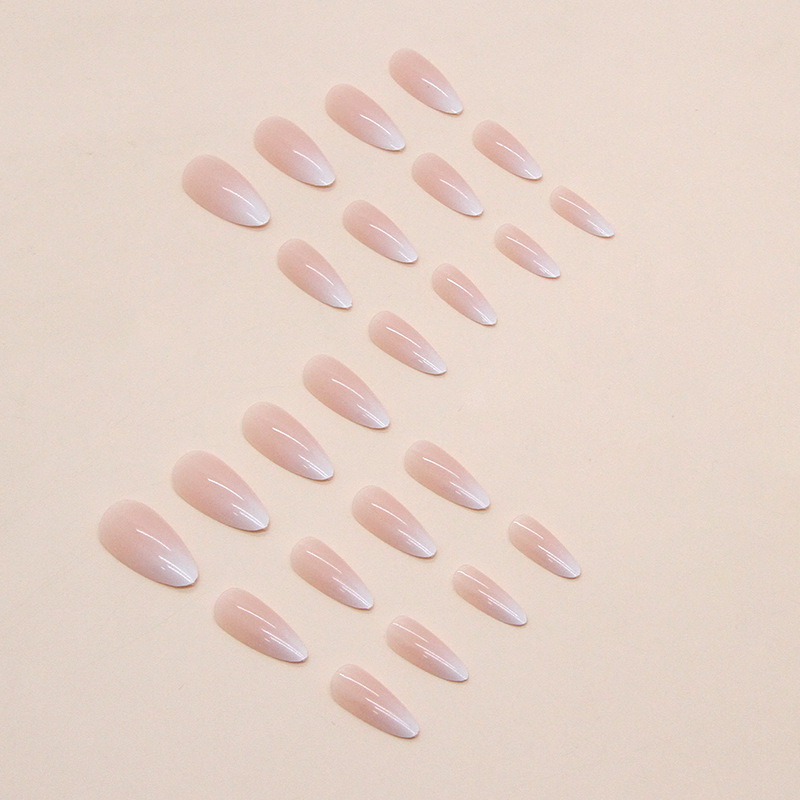 Minimaliste Pure Desire Amélioration progressive de la mode Faux ongles doux et doux, pointes d'ongles à texture unique_voghion.com