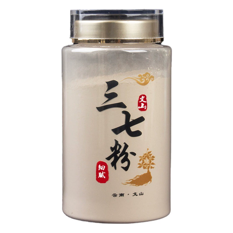 Юньнань Вэньшань Panax Notoginseng китайская травяная медицина оптом Тянь Ци 20 голов 30 голов специальность Wenshan Panax Notoginseng может помочь Измельчить порошок Panax Notoginseng