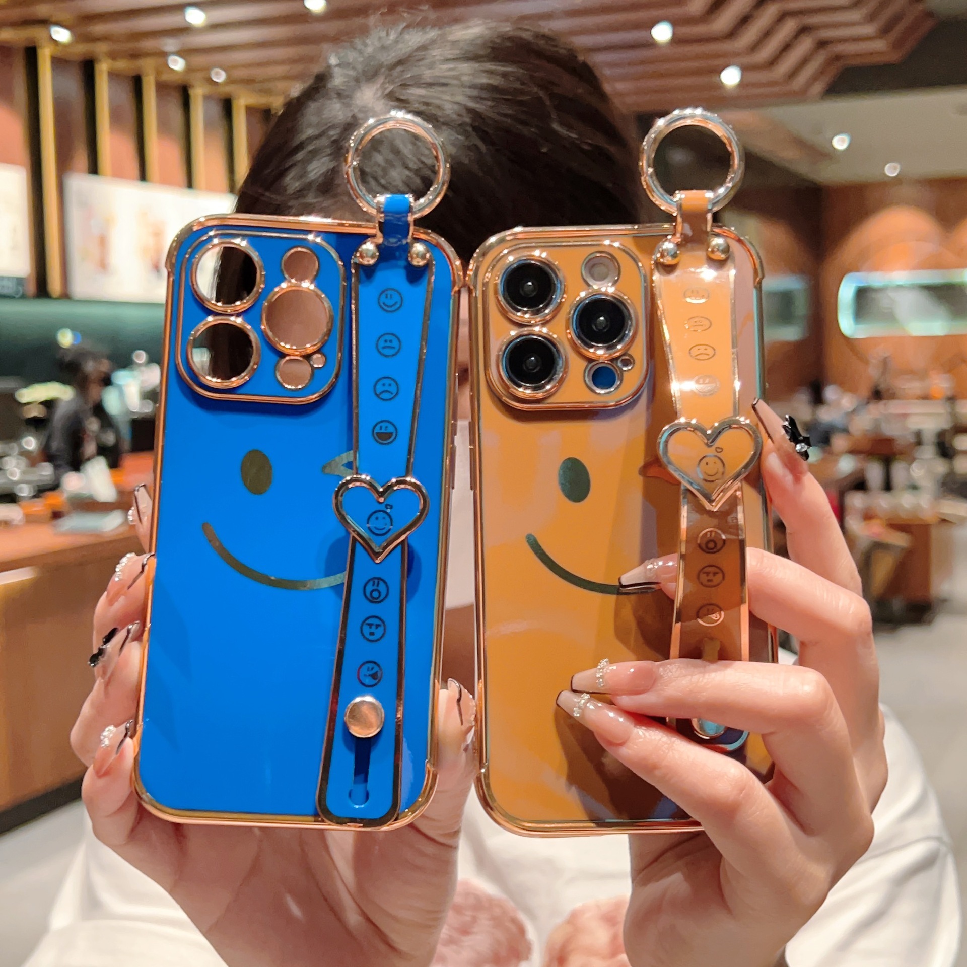 Cartoon Style Smiley Face   Phone Cases display picture 4