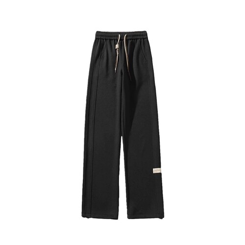 fashion brand casual pants men's loose spring and autumn new style drawstring sweatpants, young students 'high-end pants, trousers