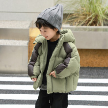 男童羽绒服短款加厚宝宝羽绒服中小童2025冬季新款90绒外套4814