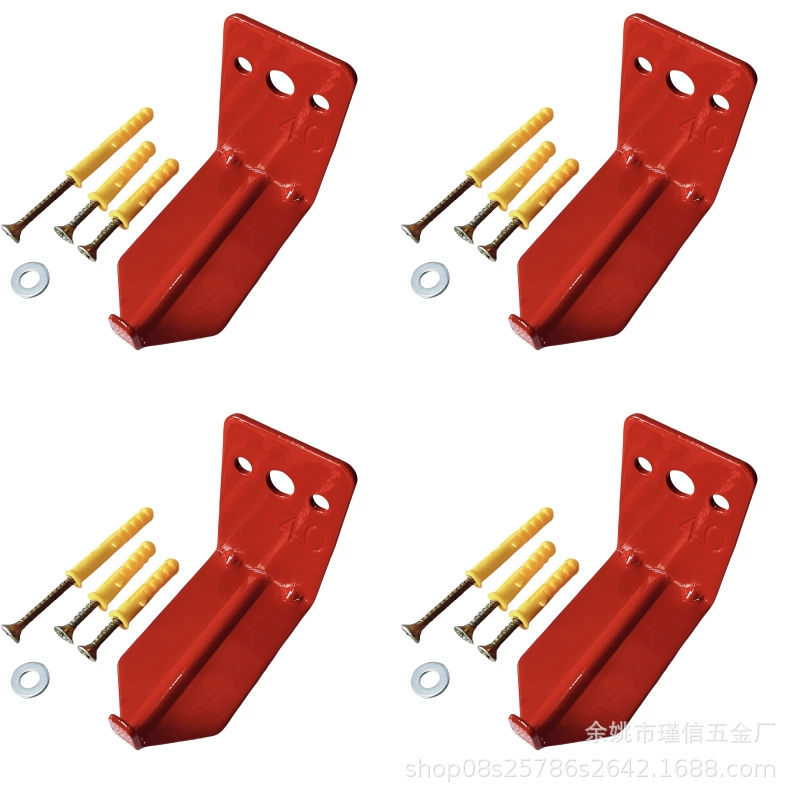 Крюк для огнетушителя JINXIN из углеродистой стали, 40-фунтовый, удлиненный, для крепления на стену, с большой скидкой при оптовой закупке, новинка