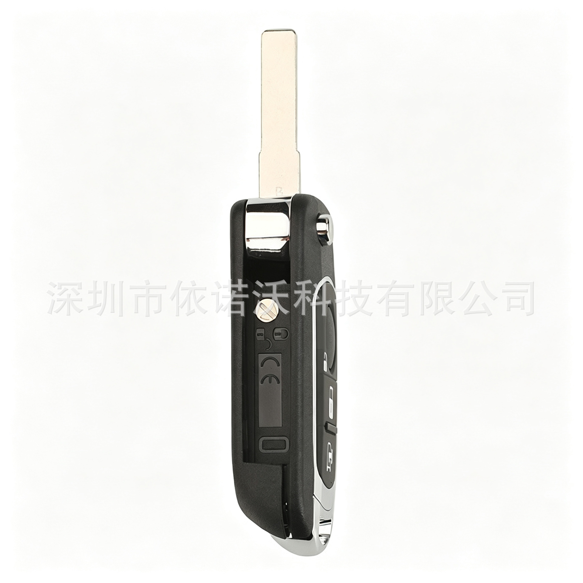 Suitable for 2/3 button Fiat 500 Panda modified folding car key remote control shell SIP22 blank key