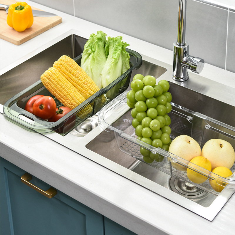 Household dishwasher retractable drain basket Kitchen retractable…