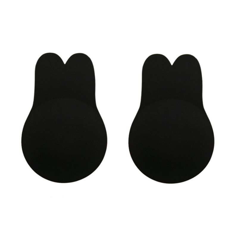 All Seasons Season Simple Style Style Bunny Ears Solid Color Gel Bras Simple Style Cotton All Seasons Chest Patch