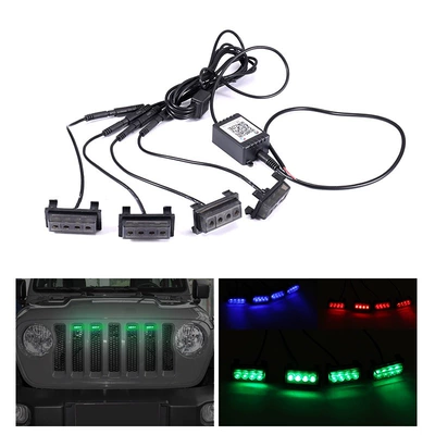 Small Yellow Light Seven-Color App – Gündüz işıqları - one-to-four-black-shell-rgb-colorful-app