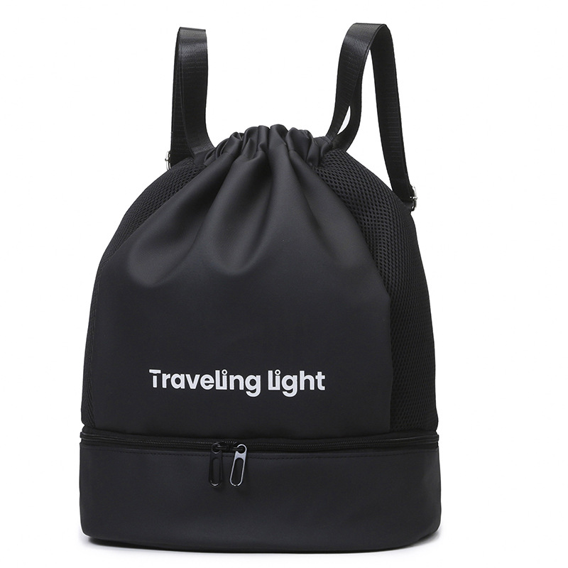 Bolsa de almacenamiento para viajar, mochila de separación seca y húmeda, mochila deportiva, mochila de fitness, mochila de baño para hombres