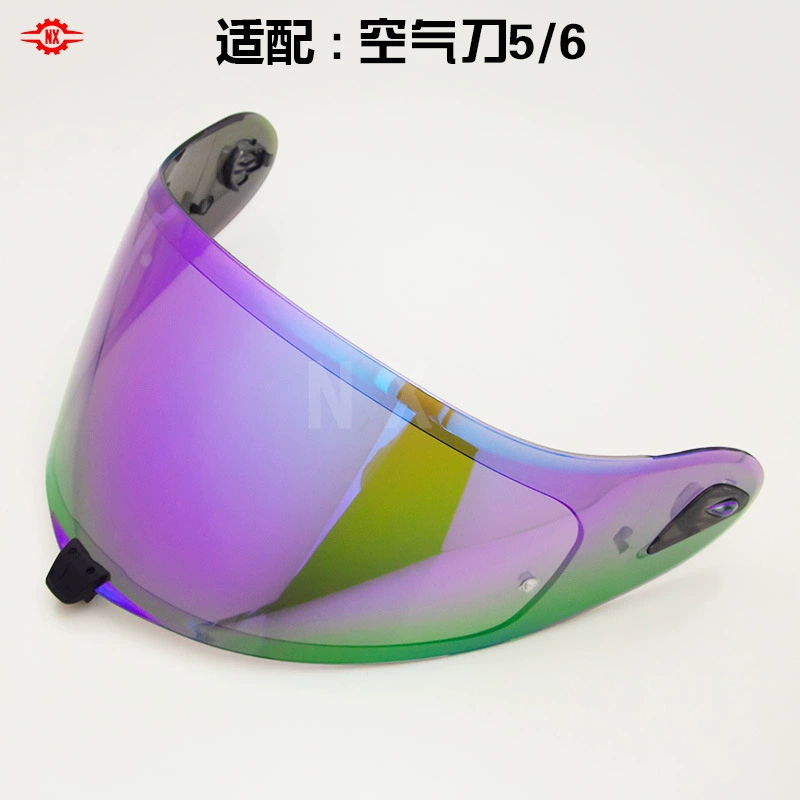 Подходит для шлема OGK KABUTO-5, воздушный нож, 5 линз, мотоциклетное оборудование, дневная и ночная универсальная пленка, меняющая цвет, противотуманная наклейка