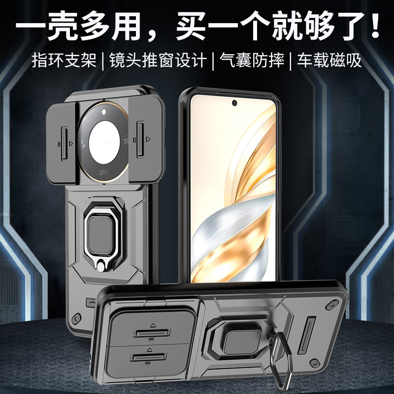 Huawei Honor X9C Mobile Phone Case Lens Push Window Design X9B Protective Case New X9A Airbag Anti-fall Case Suitable Huawei Honor X9C Mobile Phone Case Lens Push Window Design X9B Protective Case New X9A Airbag Anti-fall Case Suitable