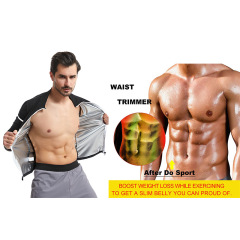 Cross-border shaping garment for men, sports running fitness clothing, European size, fitness body-shaping ab-corset long-sleeved sweat-proof garment, wholesale