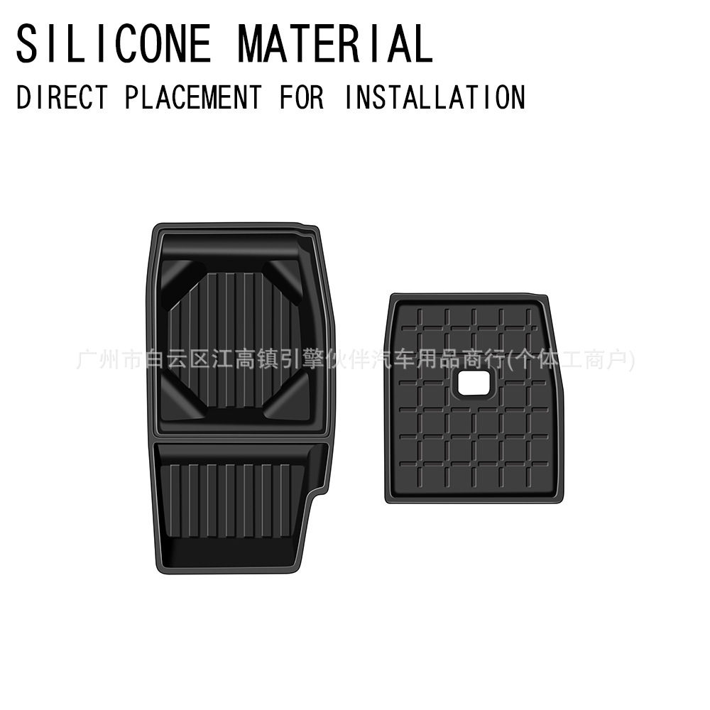 Suitable for 26 models of Toyota Land Cruiser FJ, silicone center console rear cup holder, specifically for right-hand drive vehicles