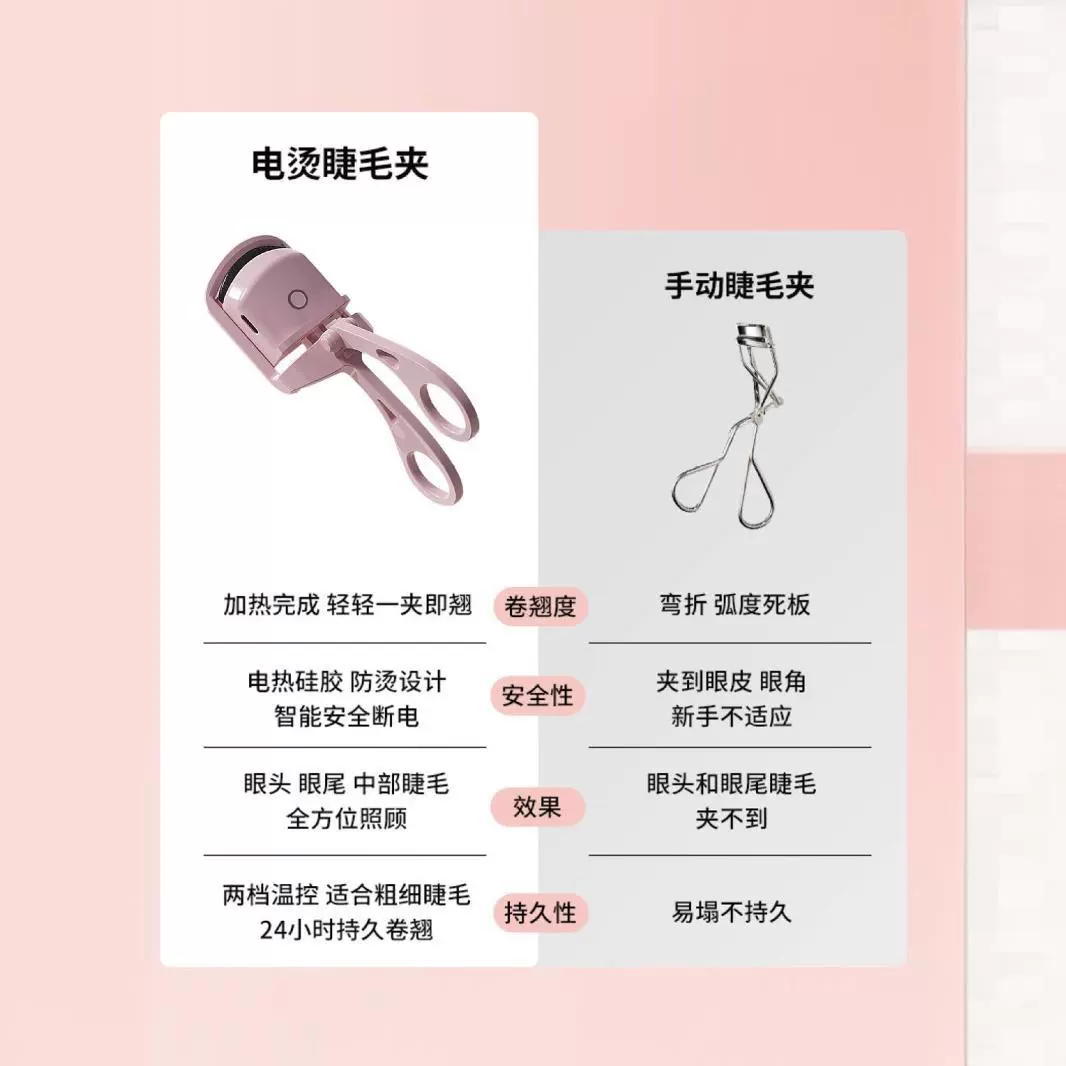 Curly curling eyelash curler for eyelashes, (Physicals)