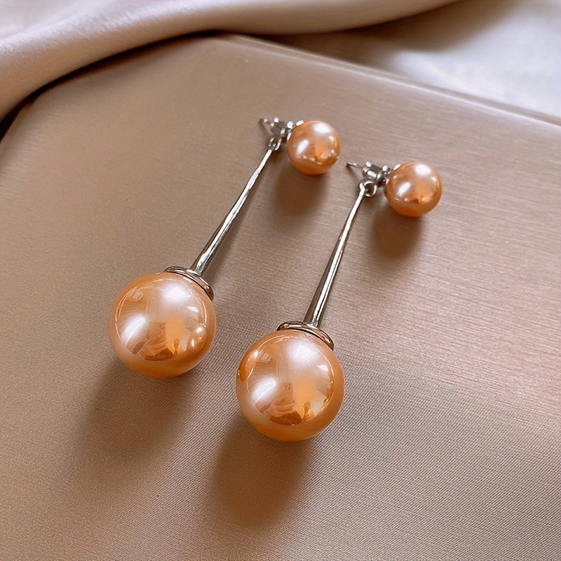Pendientes de camelia de simulación de aguja de plata Pendientes elegantes retro francés Pendientes de todo fósforo de moda personalizada