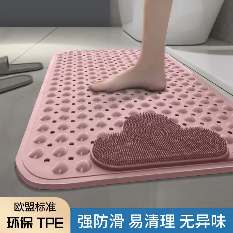 Противоскользящий коврик для ванной комнаты, массажный коврик для ног, противоскользящий коврик для ног для пожилых людей, душевая комната, ванная комната, гостиничный напольный коврик, коврик для унитаза, ванной