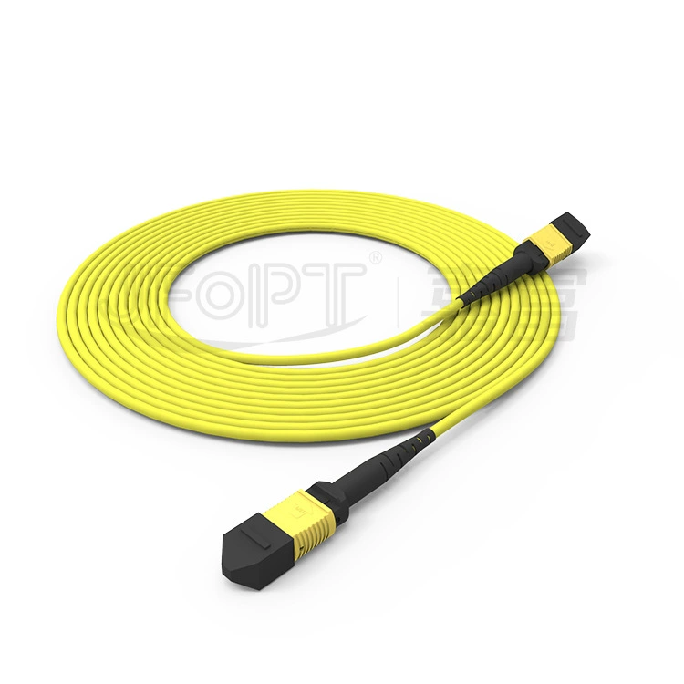 Оптоволоконный патч‑cord низких потерь один режим 12 волокон производитель доставка быстрая OM3 настройка G657A1A2