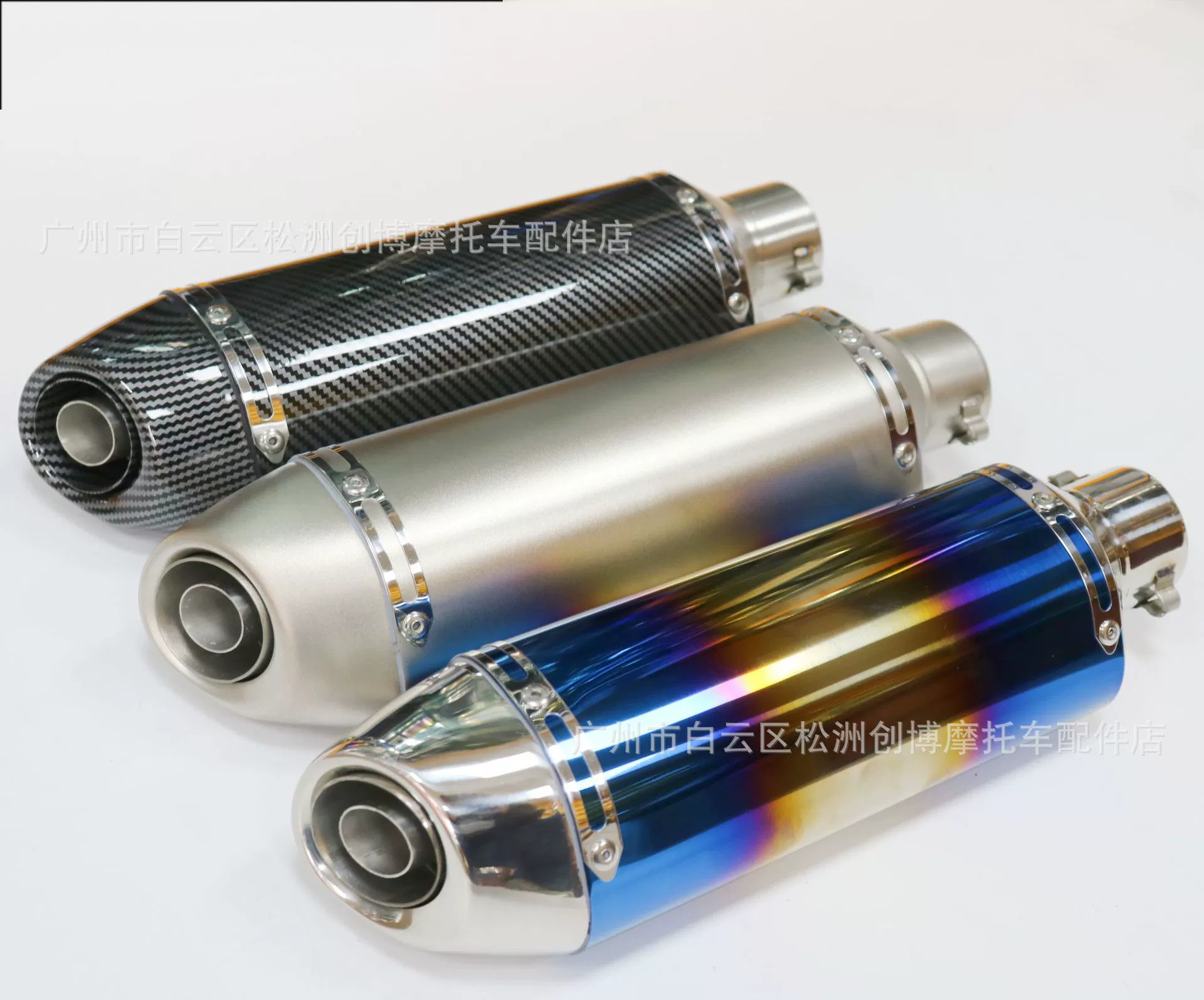 Универсальный глушитель Yoshimura для мотоциклов с выхлопными трубами диаметром 51 мм, малый квадратный, для модификации звука