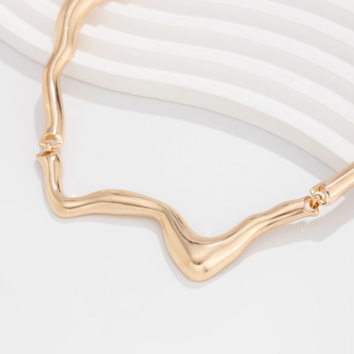 29g Weight Bracelets, Necklace Classification 1 Piece Quantity Holiday, Daily Occasion Alloy Material Irregular Pattern Women's Gender Punk, Streetwear Style Punk Streetwear Irregular Alloy Women's Bracelets Necklace 25