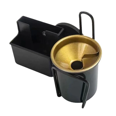 Magnetic Ashtray Wholesale Durable Cab Tractor Construction Anti-Fly Ash Magnet Storage Rack Phone Holder (Car ashtray) - car-ashtray-phone-holder-combo
