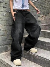 I 83677 Vintage American Loose Fit Jeans ��ʽ�͹����ѝ