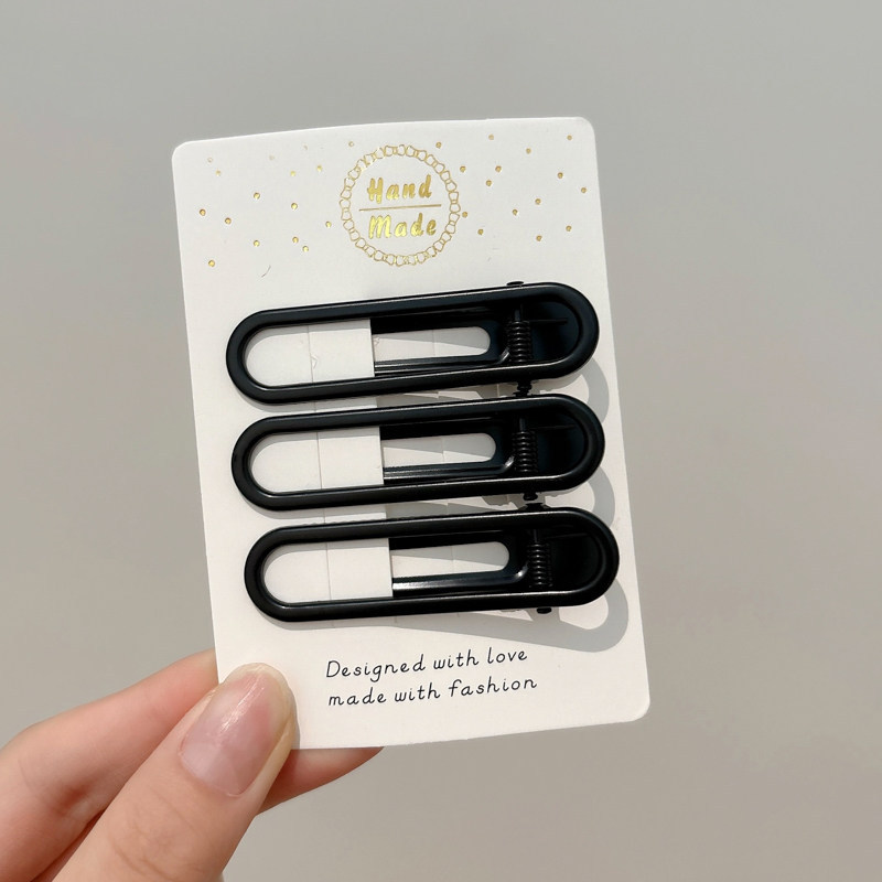 10# hollow oval duckbill clip (pack of 3) 6cm