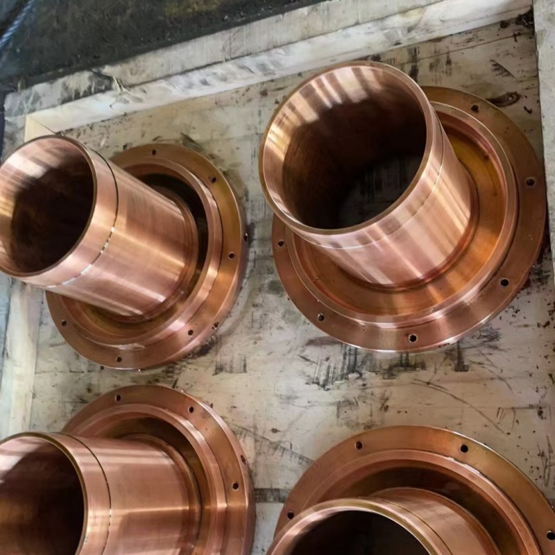 供应T2紫铜坩埚按图纸锻造紫铜管紫铜锻件离心浇铸紫铜套结晶器