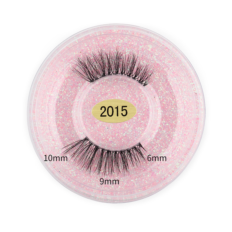 Queen Round Solid Color Imported Fiber False Eyelashes 1 Pair display picture 4