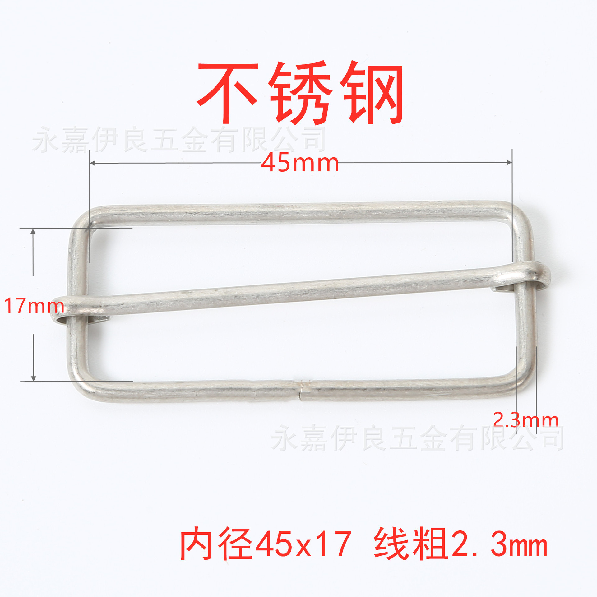Venta directa de fábrica de hebillas metálicas en forma de D en stock, hebillas ajustables de acero inoxidable, nuevas hebillas de tracción, hebillas de tres niveles de cobre, hebillas de alambre de hierro. image 155