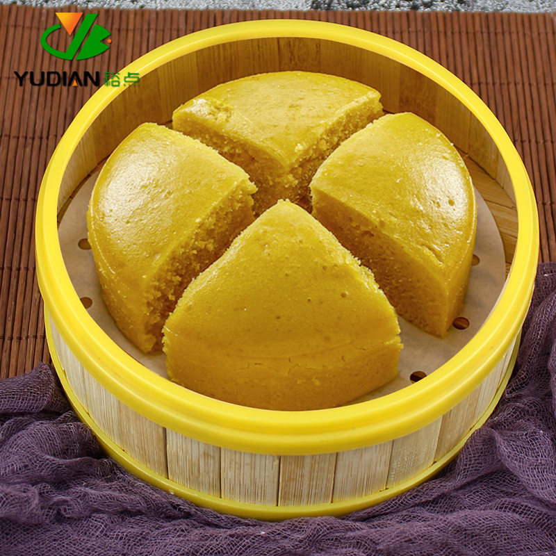 Pumpkin Soft Cake Nutritional Breakfast Snack Pastry Steamed Rice Cake Tea House Restaurant Catering Cakes Semi-finished Food
