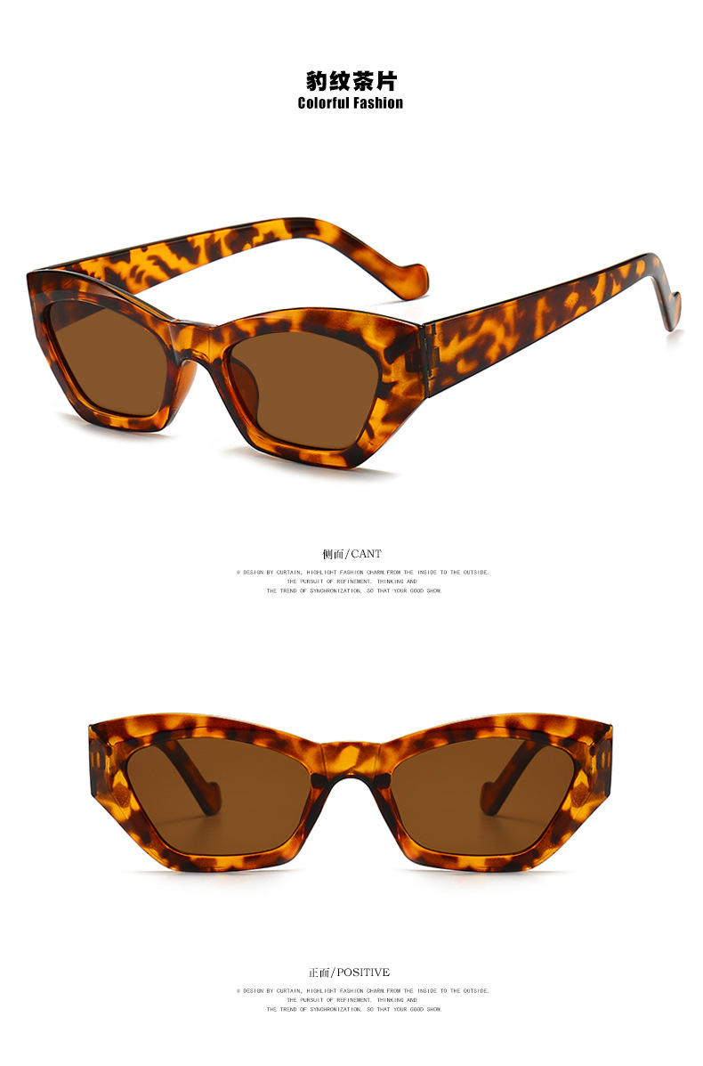 Irregular Retro Sunglasses display picture 6