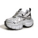 Torre Shoes Women's 2025 Spring and Summer New Fashion Mesh Shoes Casual Sports Shoes All-match Thick Sole Height Increasing Women's Shoes