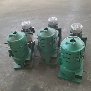 小型谷子加工机 砂辊式带除尘水稻谷子去皮碾米机 小麦黄豆脱皮机