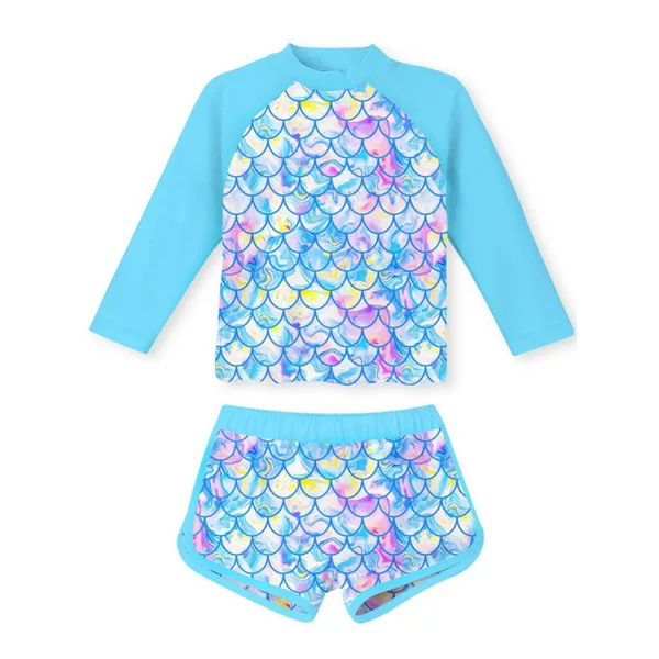 Huludao Children's Swimsuit 2025 New Swimsuit for Large Children and Girls Split Swimsuit Cute suit Swimming