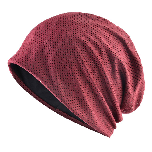 European and American style summer thin beanie running sports head covering hat for men and women spring head scarf hat bald head hat fitness hat