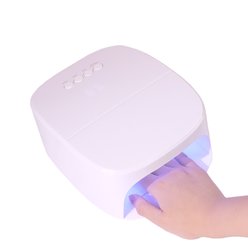 P30便攜式美甲燈美甲師專用大功率烤甲光療機(jī)充電式快干指甲烤燈