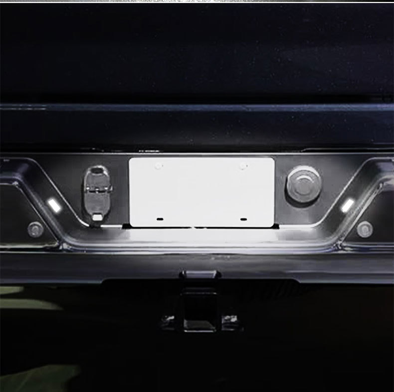 Suitable for Chevrolet Silverado 1500/2500/3500 Gmc Sierra Modified Led License Plate Light Decoding