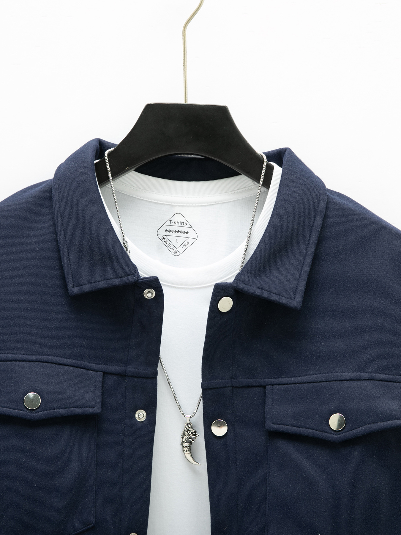Giacca uomo attillata con doppie tasche autunno inverno_voghion.com