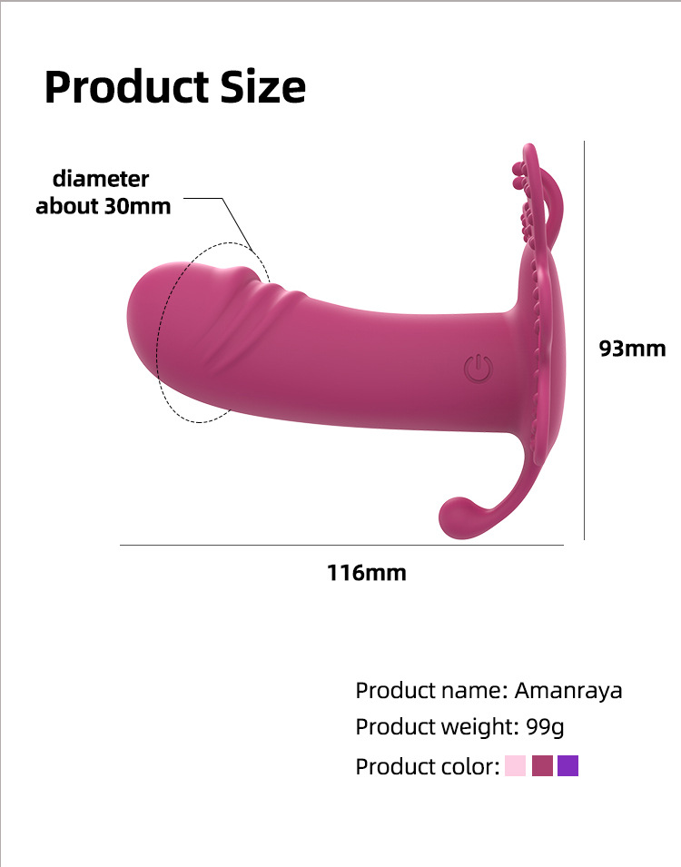 Butterfly Vibrator Mit Fernbedienung Für Damen Eivibrator_voghion.com